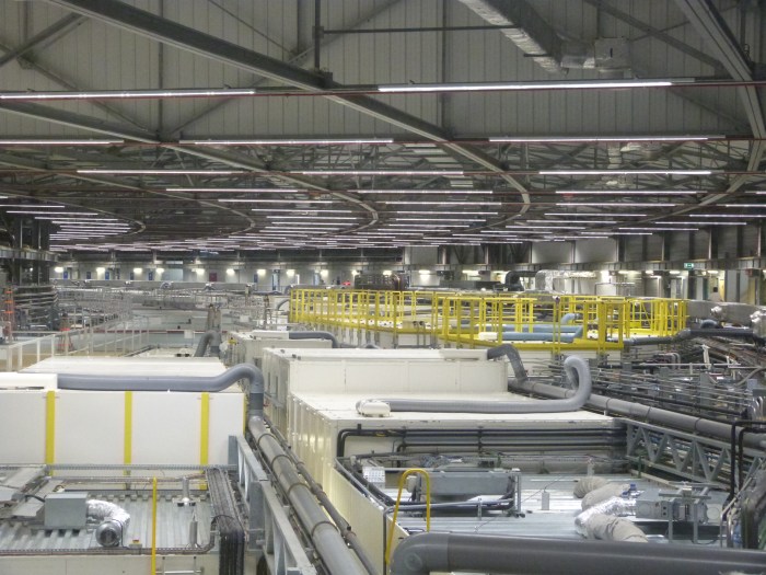 Inside the synchrotron ...